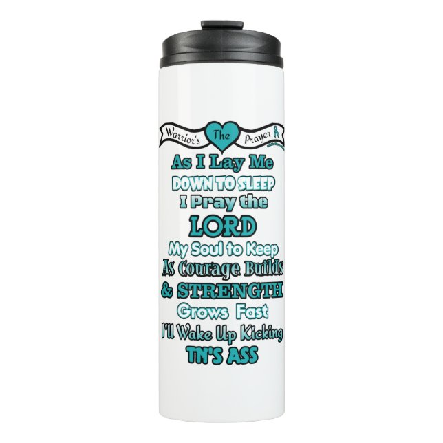 Warrior's Prayer...TN Thermal Tumbler (Front)