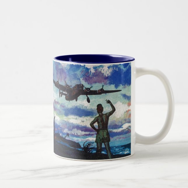 Warrior's Return Two-Tone Coffee Mug (Right)