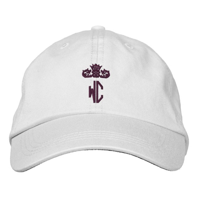 WarriorsCreed WC Logo Personalised Adjustable Hat (Front)