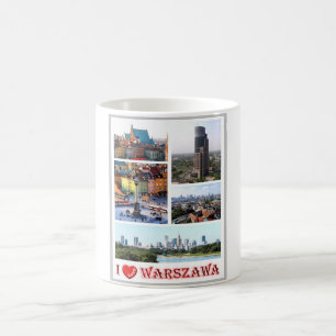 Warsaw - I Love - Coffee Mug