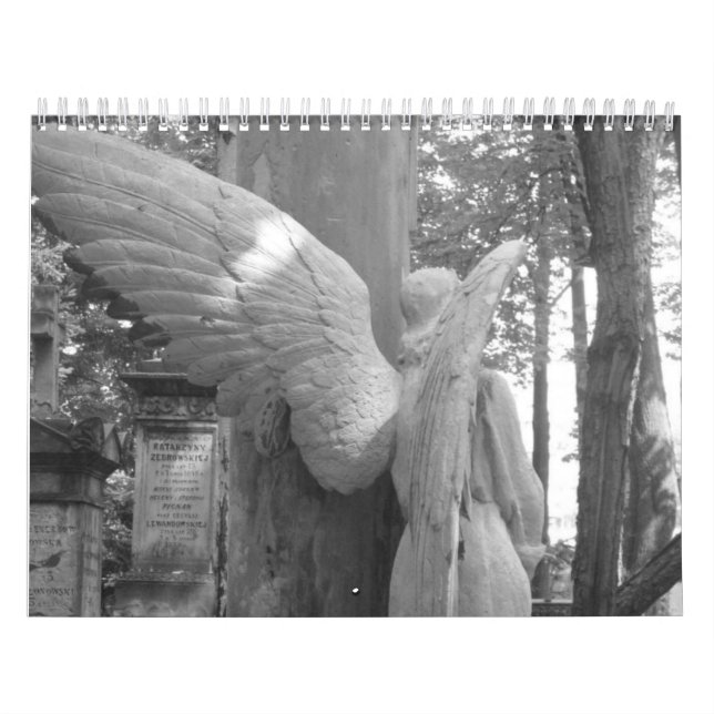 Warsaw in black and white calendar (Cover)