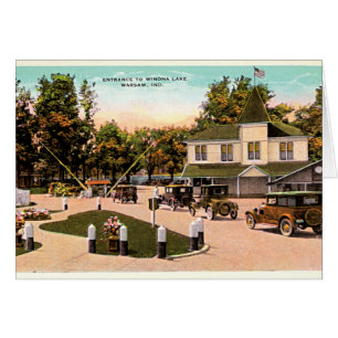 Warsaw, Indiana Entrance to Winona Lake