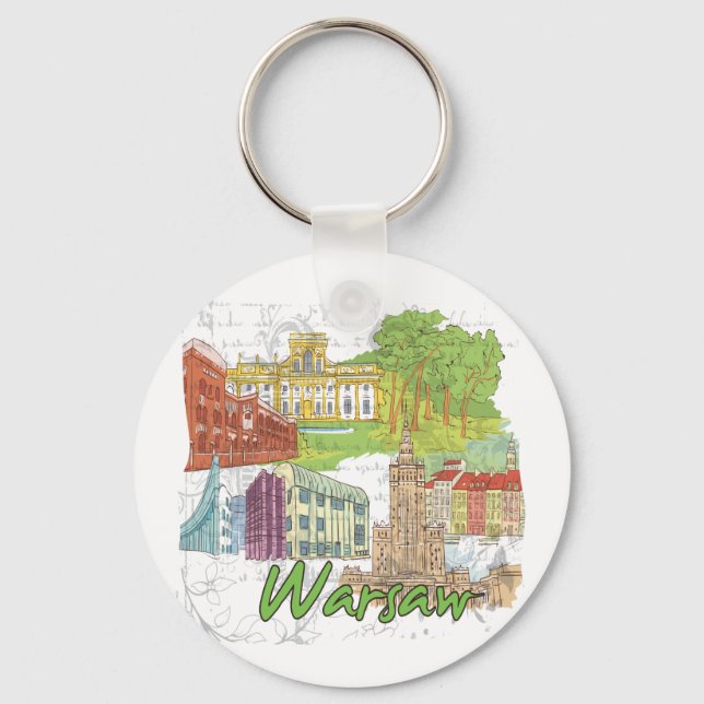 Warsaw Key Ring (Front)