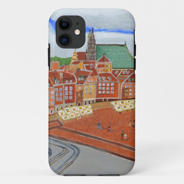 Warsaw-Old Town Case-Mate iPhone Case (Back)