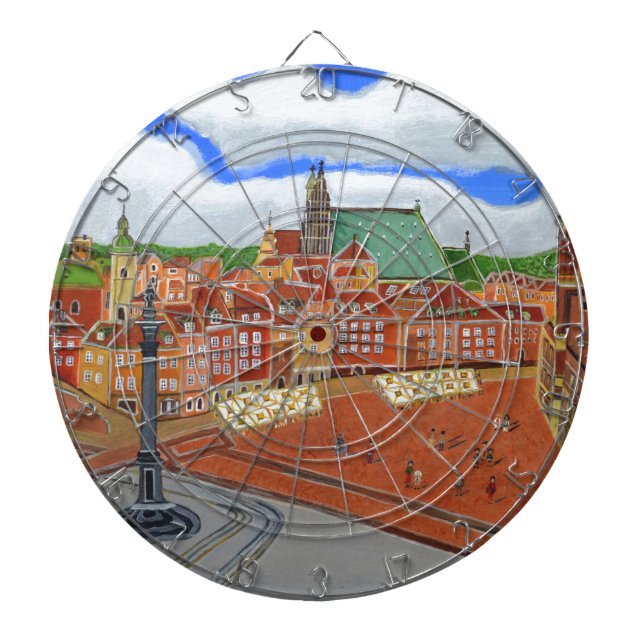 Warsaw-Old Town Dartboard (Front)