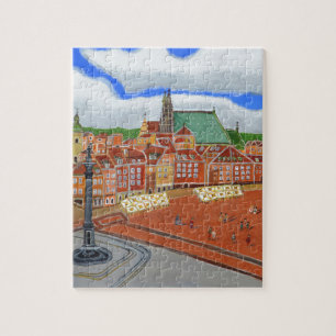 Warsaw-Old Town Jigsaw Puzzle