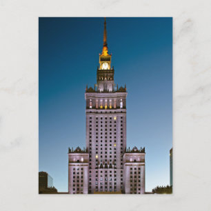 Warsaw Palace of Culture and Science Postcard