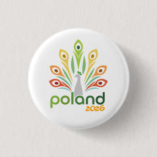 Warsaw Poland 2026 International Convention Pin