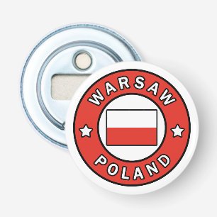 Warsaw Poland Bottle Opener