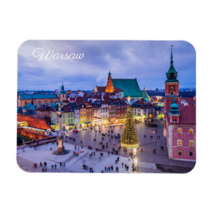 Warsaw Poland Magnet