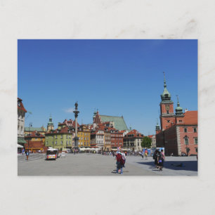 Warsaw, Poland Postcard