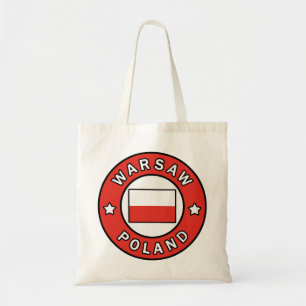 Warsaw Poland Tote Bag