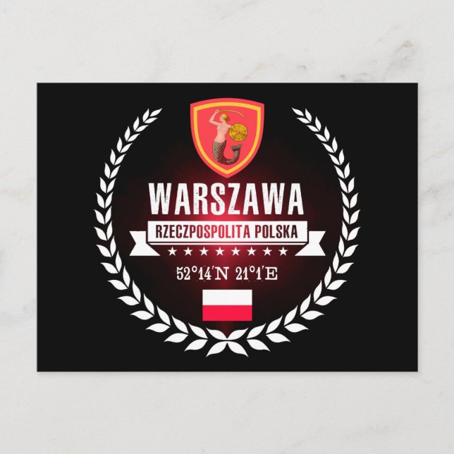 Warsaw Postcard (Front)