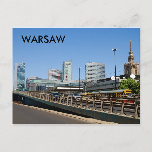 Warsaw Postcard (Front)