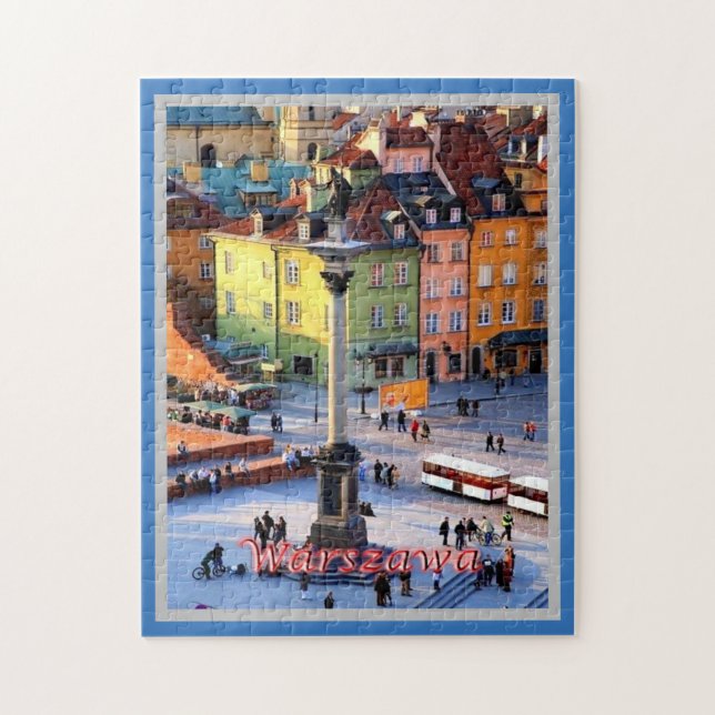 Warsaw - Sigismund Column - Poland - Jigsaw Puzzle (Vertical)