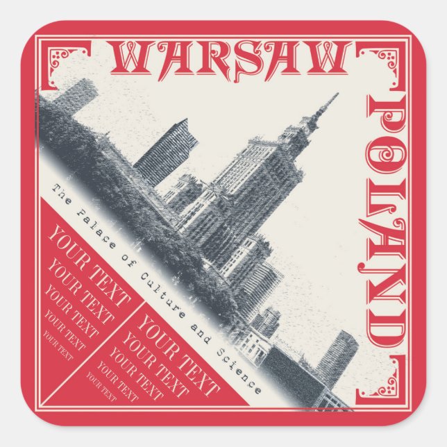 Warsaw sticker (Front)