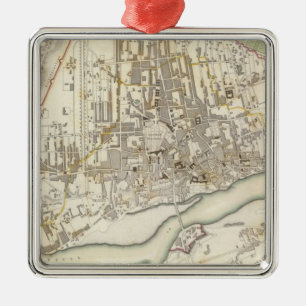 Warsaw Warszawa Metal Tree Decoration