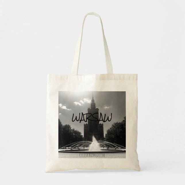WARSAW WARSZAWA TOTE BAG (Front)