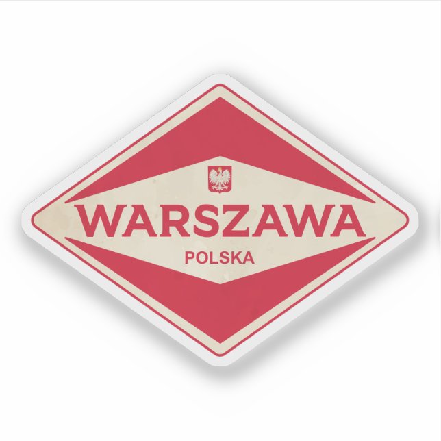 Warszawa Poland Vintage (Front)