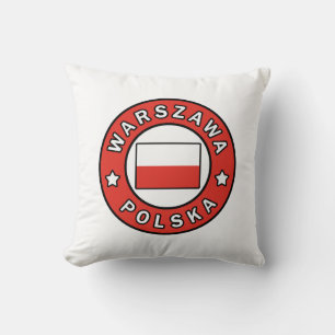 Warszawa Polska Cushion