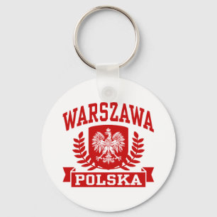 Warszawa Polska Key Ring