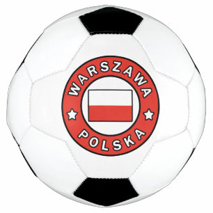 Warszawa Polska Soccer Ball