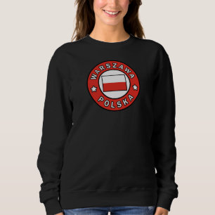 Warszawa Polska Sweatshirt