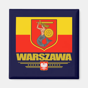 Warszawa (Warsaw) Poland Magnet