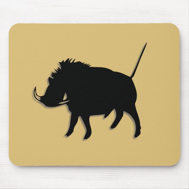 Wart Hog Mouse Pad (Front)