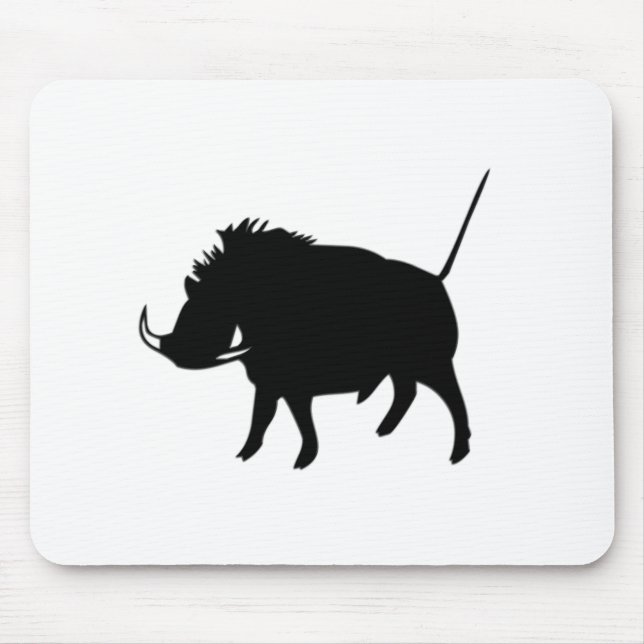 Wart Hog Mouse Pad (Front)