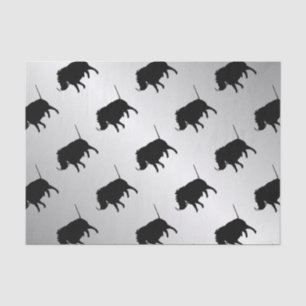 Wart Hog Silver Tissue Paper