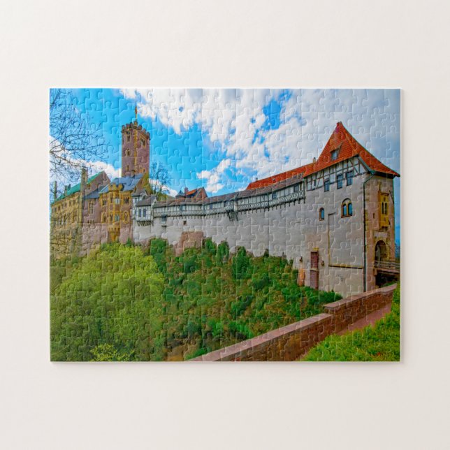 Wartburg Castle Germany. Jigsaw Puzzle (Horizontal)