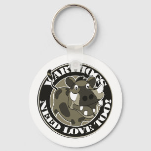 Warthog Love Key Ring