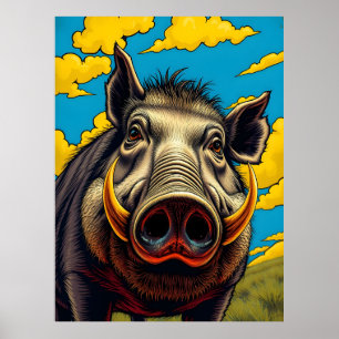 Warthog Poster