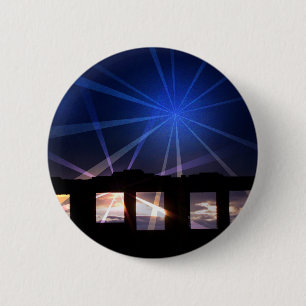 WARTIME GHOSTS WALES UK 6 CM ROUND BADGE