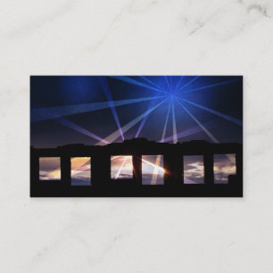 WARTIME GHOSTS WALES UK BUSINESS CARD