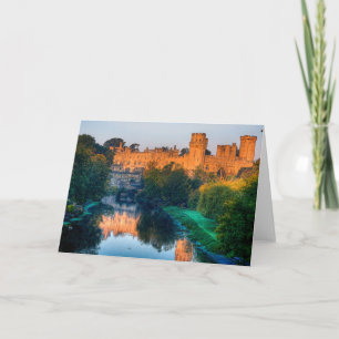 Warwick Castle Blank Greeting card