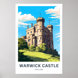 Warwick Castle England Poster