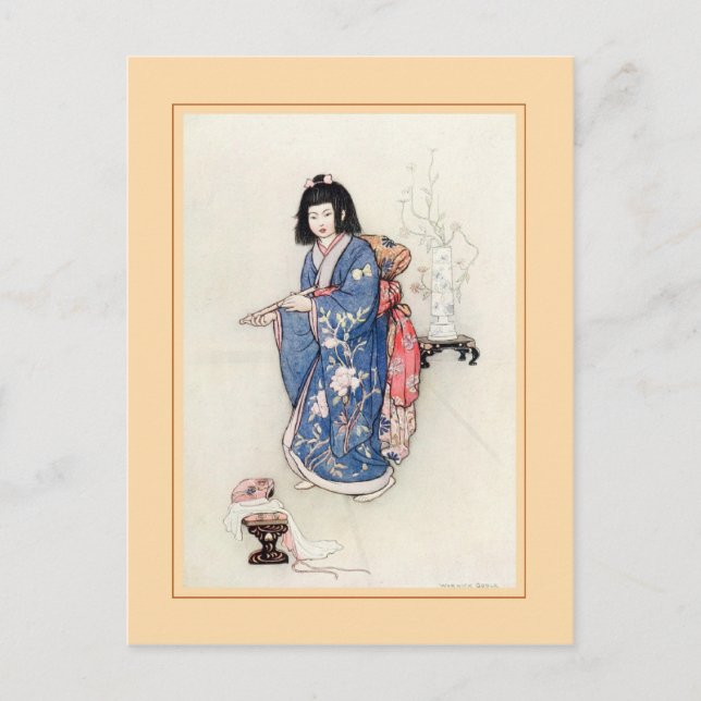 Warwick Goble Postcard (Front)