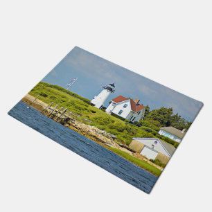 Warwick Neck Lighthouse, Rhode Island Door Mat