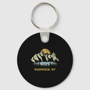 Warwick New York Mountain Sunset Sunrise Ny  Key Ring