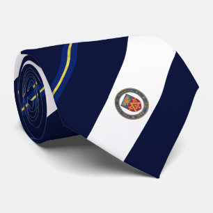 Warwick (Rhode Island) city flag Neck Tie