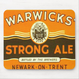 Warwick Strong Ale mat Mouse Pad