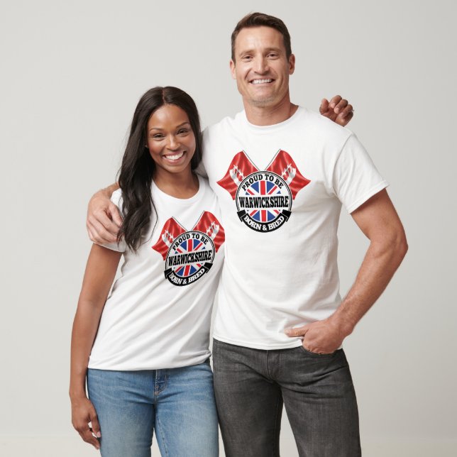 Warwickshire Born and Bred T-Shirt (Unisex)