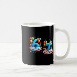Was 6 7 7th birthday boy girl balloons decorations coffee mug
