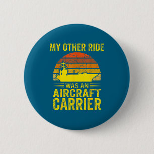 Was Other Ride Aircraft Carrier Navy 6 Cm Round Badge