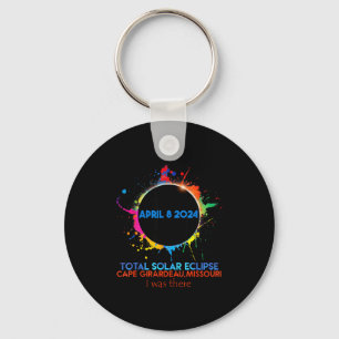 Was Shirt Total Solar Eclipse Cape Girardeau Key Ring