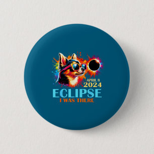 Was Total Solar Eclipse Chihuahua Dog 6 Cm Round Badge