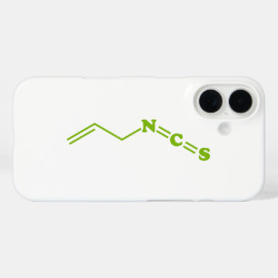 Wasabi Allyl Isothiocyanate Molecular Formula iPhone 16 Case