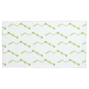 Wasabi Allyl Isothiocyanate Molecular Formula Pillowcase